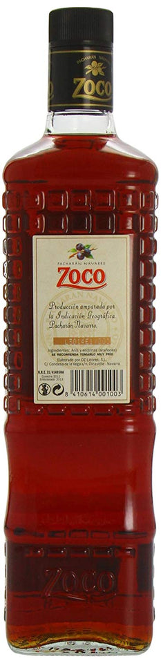 Licor Zoco Pacharan Navarro De Endrinas 100 ml