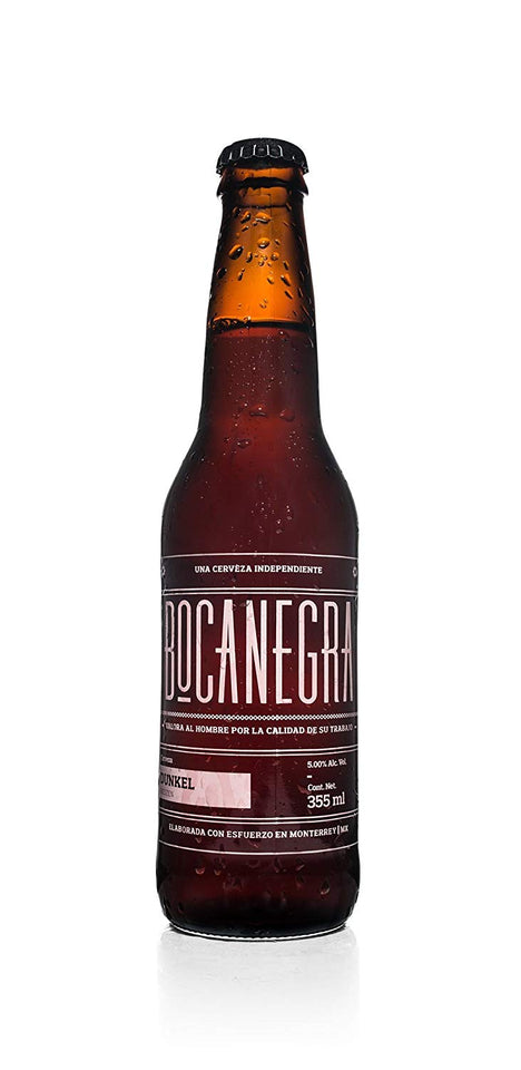 Cerveza Artesanal Mexicana Bocanegra Dunkel 355 Ml