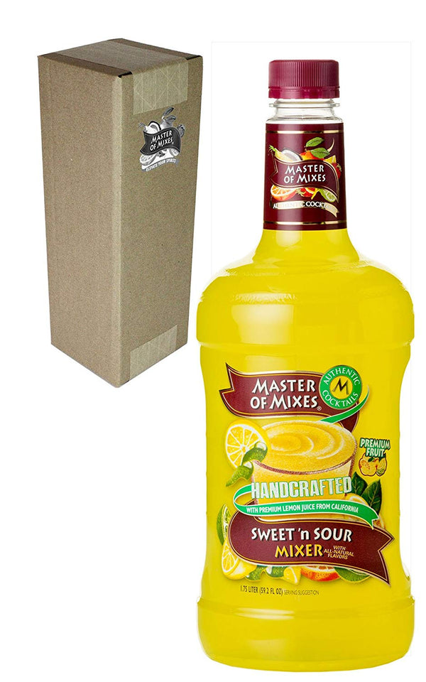 Master of Mixes Sweet N' mezcla de bebidas agrias, listo para usar, botella de 1.75 litros (59.2 onzas líquidas)