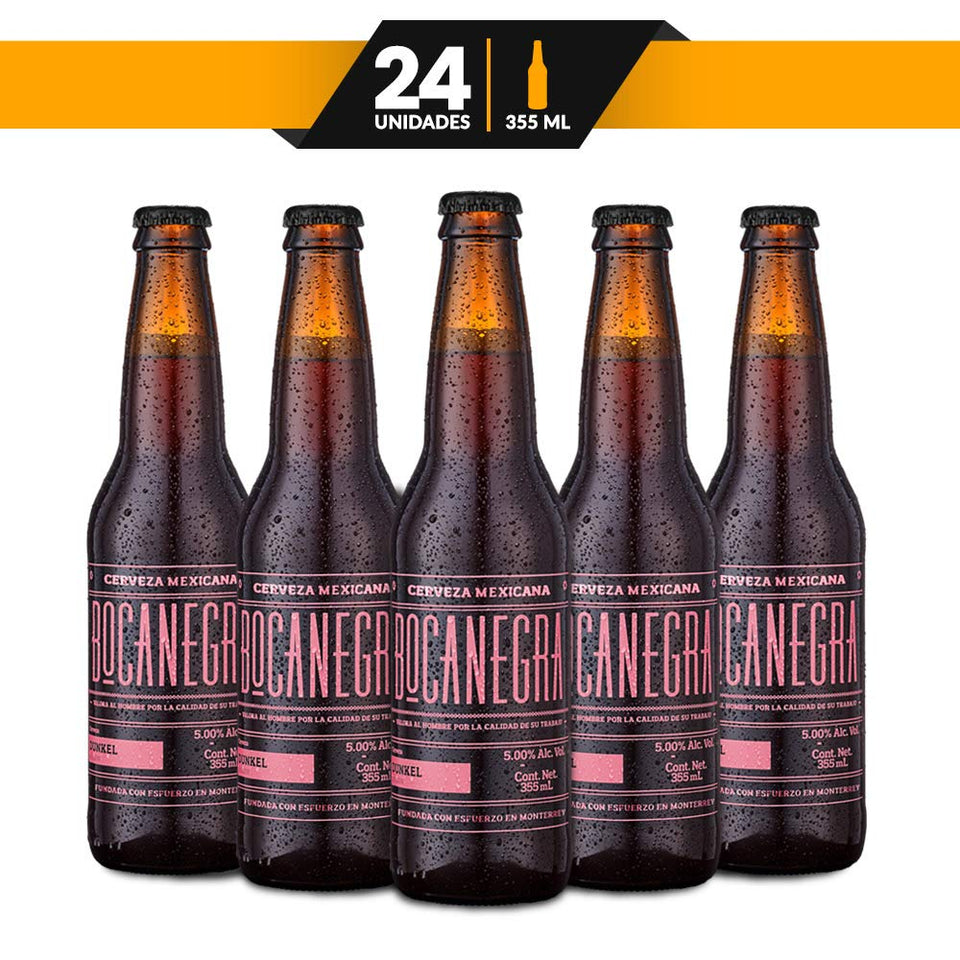 Cerveza Artesanal Mexicana Bocanegra Dunkel 355 Ml