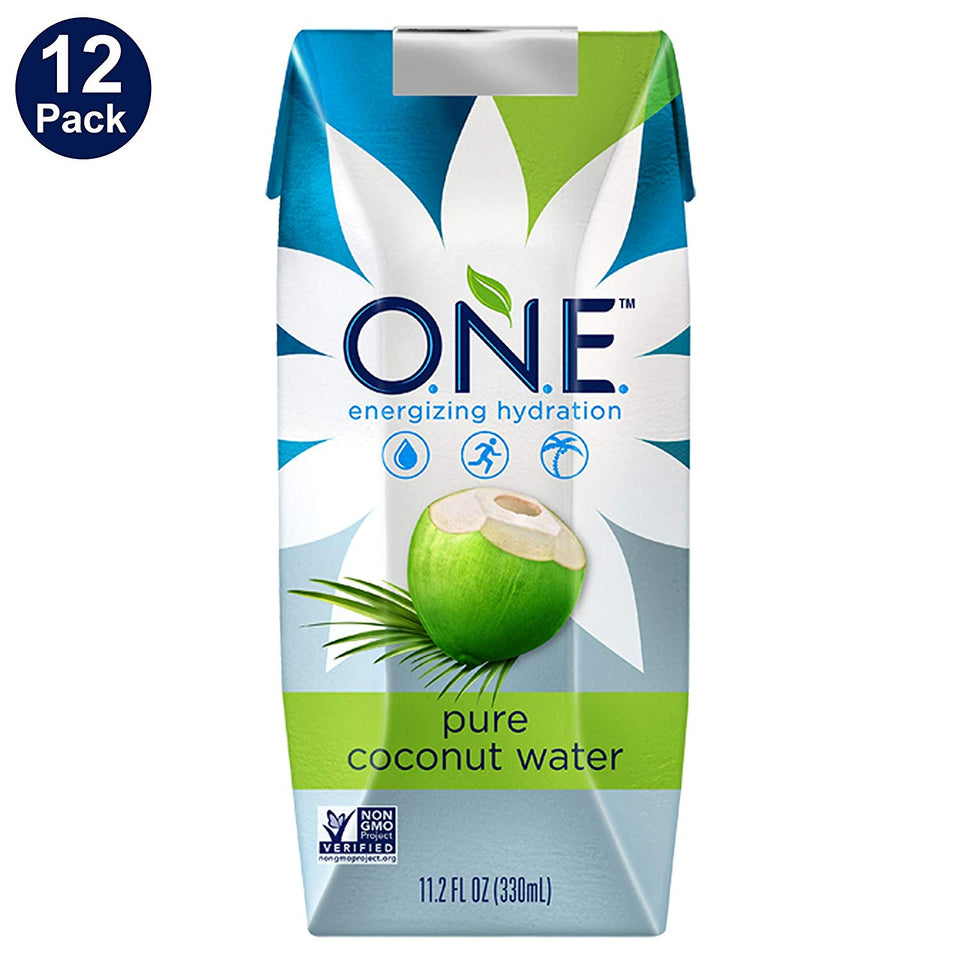 O.N.E. Agua de coco pura.